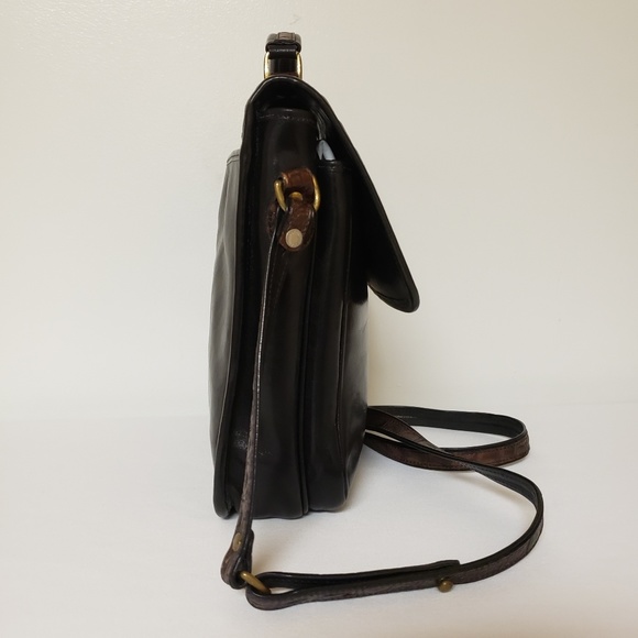 Brahmin VTG Leather Crossbody Handbag - Picture 4 of 8